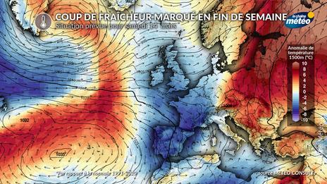 Météo : changement radical en fin de semaine avec vent, pluie et chute des températures