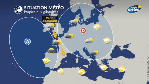 Situation météo propice aux giboulées Actualités France