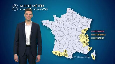 Neige abondante en montagne, fortes pluies orageuses au sud-est