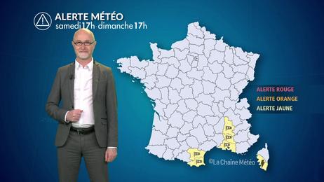 Vents violents au sud-est et fortes pluies en Corse