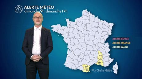 Vents violents au sud-est ce dimanche, jusqu'à 130 km/h