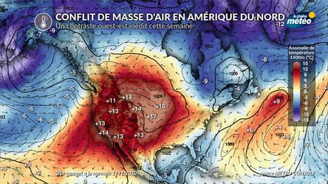 Vague de chaleur historique aux États-Unis : des températures proches de 40°C en plein mois de mars