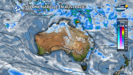 Cyclone Narelle en Australie : une menace au nord du pays entre jeudi et vendredi