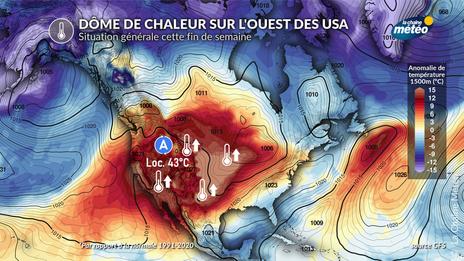 Chaleur historique aux Etats-Unis : records pulvérisés, jusqu'à 43°C en mars en Californie et Arizona