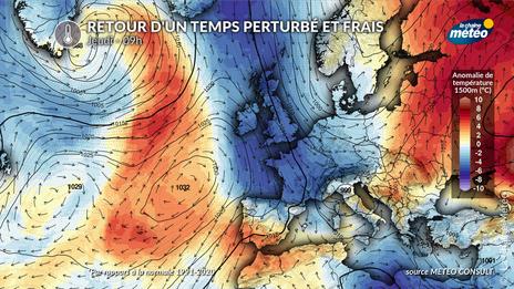 Changement d'ambiance : retour des giboulées et chute des températures la semaine prochaine