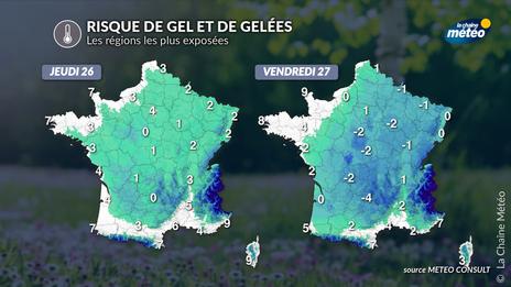 Arboriculture : vers un risque de gel de printemps ce vendredi