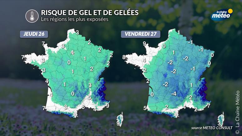 Arboriculture : vers un risque de gel de printemps ce vendredi