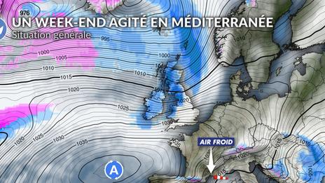 Temps très agité ce week-end en Méditerranée