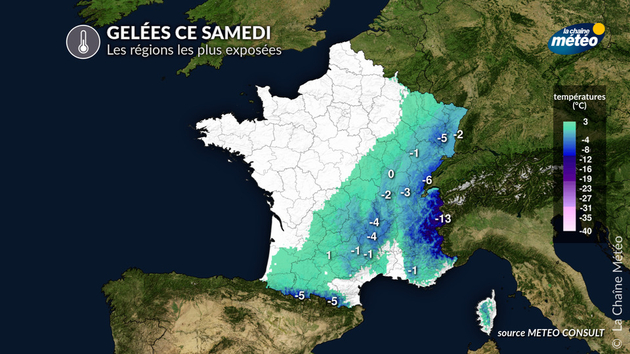 Risque de gel ce samedi matin Actualités France