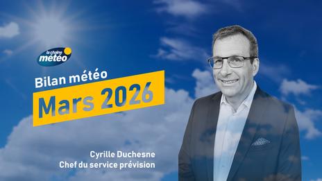 Bilan météo de mars 2026 : doux, un peu sec et très ensoleillé au nord