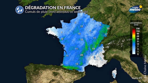 Retour des averses Actualités France