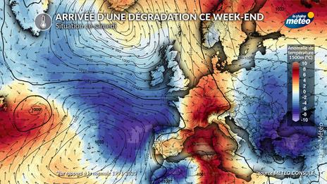 Dégradation en fin de semaine : vers les premiers orages de la saison en France ?