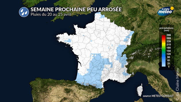Pluies la semaine prochaine en France Actualités France