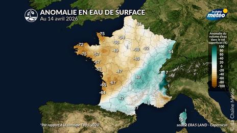 Un mois d'avril peu arrosé en France : se dirige-t-on vers une sécheresse de surface ?