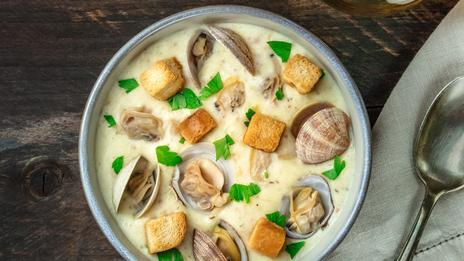 Clam Chowder : la soupe emblématique des côtes américaines qui réchauffe