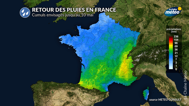 Retour des pluies Actualités France