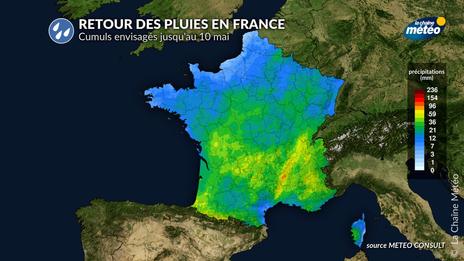 Sécheresse : vers une atténuation grâce à une amélioration pluvieuse ces prochains jours