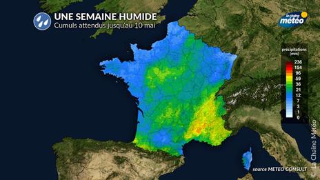 Sécheresse : vers une atténuation grâce à une "amélioration pluvieuse" ces prochains jours
