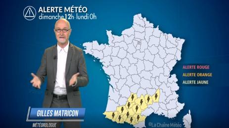 Risque de forts orages avec grêle au sud-ouest