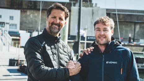 Solitaire du Figaro Paprec : blessé, Yoann Richomme passe le relais à Martin Le Pape