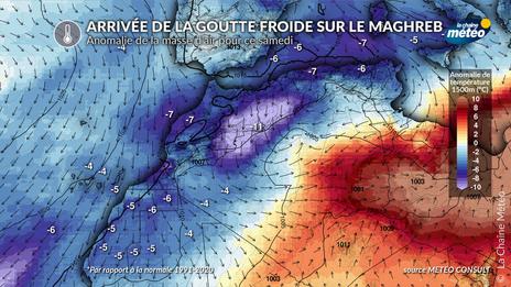 Maghreb : froid et neige exceptionnels pour la saison ce week-end