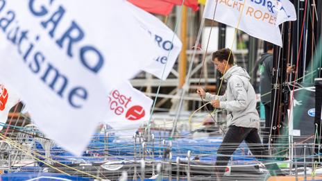 J-1 avant le Départ de La 57e édition de La Solitaire du Figaro Paprec