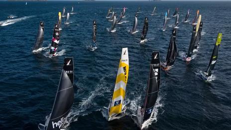 Départ de La Solitaire du Figaro Paprec 2026 à Perros-Guirec : retour en images