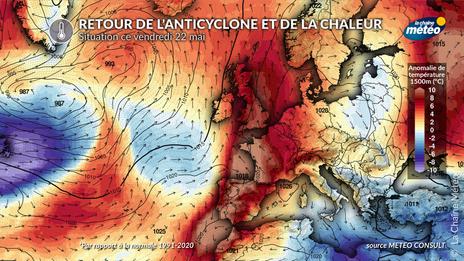 Retour de la chaleur : jusqu’à 35°C attendus en France en fin de semaine