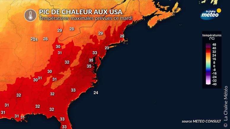 New York : un pic de chaleur exceptionnel pour une mi-mai sur la côte Est des USA