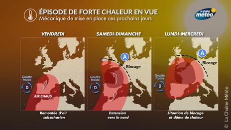 Chaleur et ambiance estivale : ce qui vous attend jour par jour