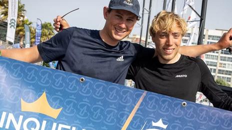 Thomas DINAS et Eliott COVILLE (Auray Quiberon by Orlabay) vainqueurs du Défi Paprec 2026 !