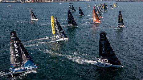 Départ de la deuxième étape de La Solitaire du Figaro Paprec : cap sur Pornichet dans des conditions piégeuses