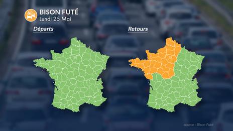 Retour de Pentecôte du lundi 25 mai 2026 : chaleur exceptionnelle et trafic chargé vers l’Île-de-France