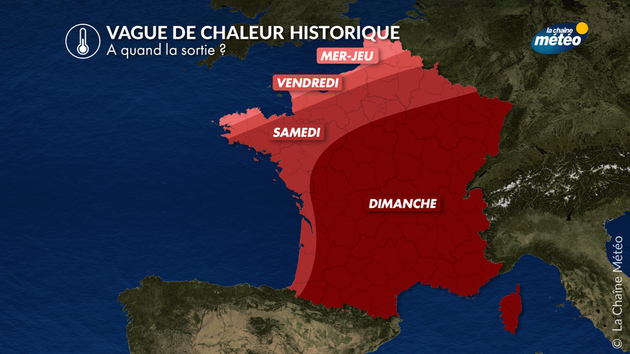 Quand est-ce que la vague de chaleur se termine en France ? Actualités France