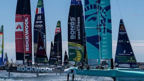 SailGP à New York : les F50 volants lancent le grand été sportif sur l’Hudson
