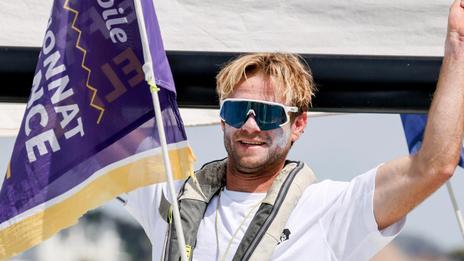 Alexis Thomas (Wings Of The Ocean), 3e de la 2ème étape de la 57e édition de La Solitaire du Figaro Paprec (avant jury)