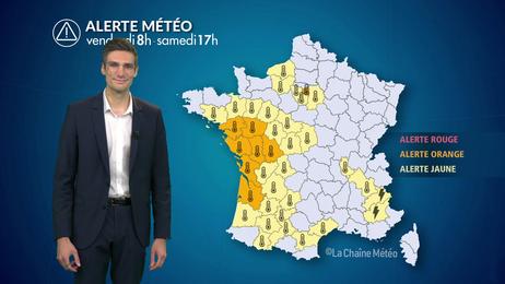 Canicule jusqu'à samedi, forts orages dans les Alpes du Sud ce vendredi