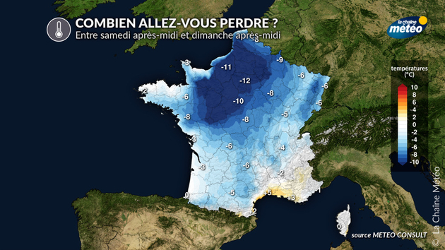 Baisse des températures Actualités France