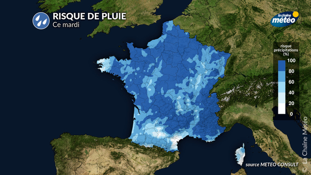 Risque de pluies Actualités France