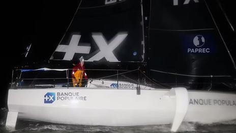 Loïs Berrehar, 3e de la 3ème étape de la 57e édition de La Solitaire du Figaro Paprec