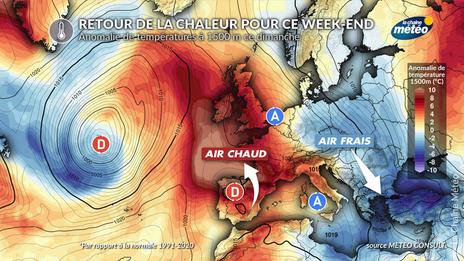 Retour de la chaleur en France : va-t-on vers un pic, une vague ou un dôme de chaleur ?