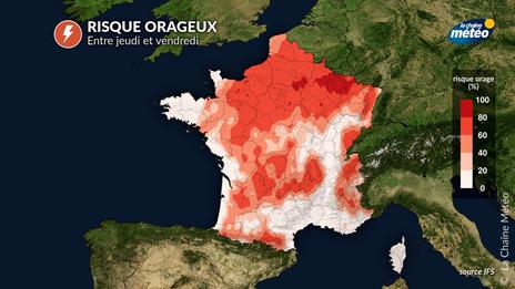 Vague de chaleur : vers une ambiance tropicale et des orages en fin de semaine