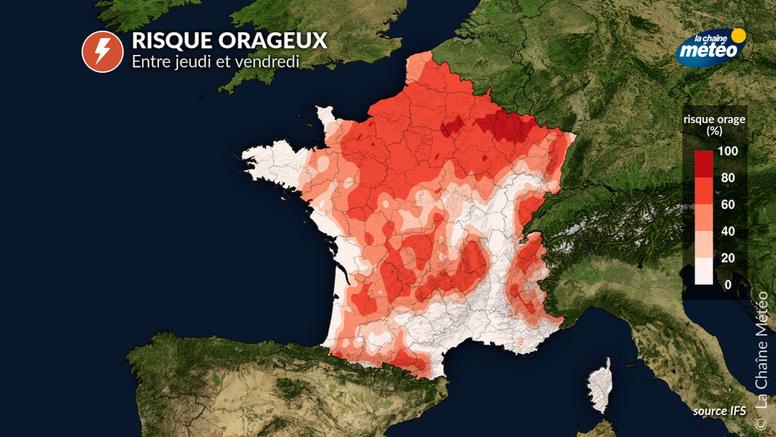 Vague de chaleur : vers une ambiance tropicale et des orages en fin de semaine