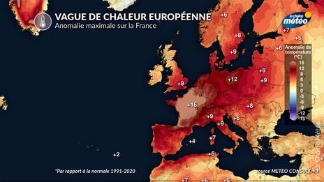 Canicule : pourquoi la France sera le pays le plus chaud d'Europe cette semaine ?
