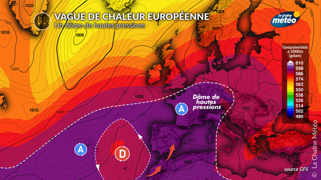 Un dôme de hautes pressions viendra comprimer l Actualités France