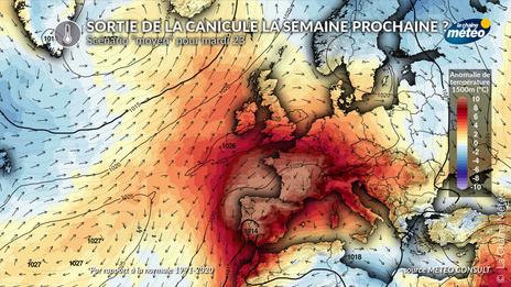 Canicule : comment pourrait évoluer la vague de chaleur la semaine prochaine ?