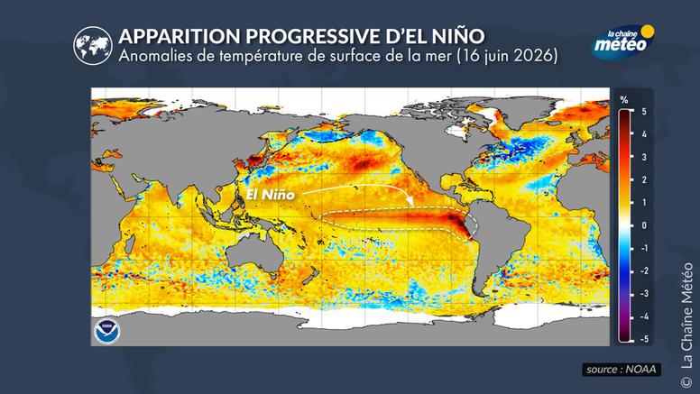 El Niño commence à se mettre en place et devrait culminer cet hiver