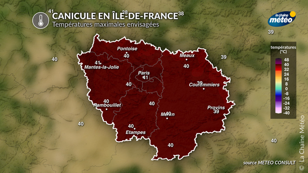 Canicule en Île-de-France Actualités France