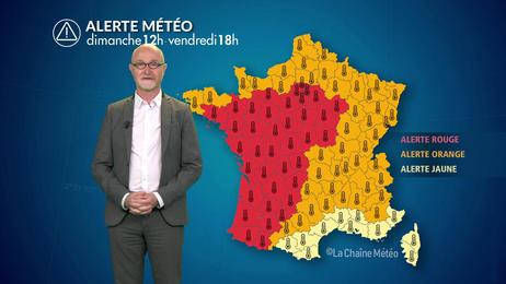 Alerte canicule historique, jusqu'à 44°C
