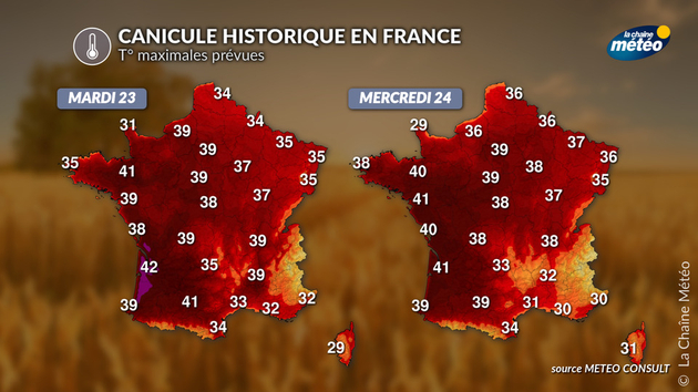 Canicule historique en France Actualités France